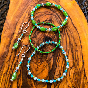 Spring Green Bracelet Trio