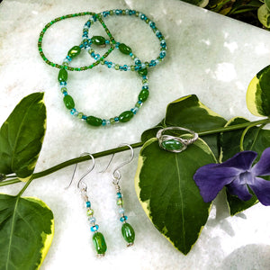 Spring Green Bracelet Trio